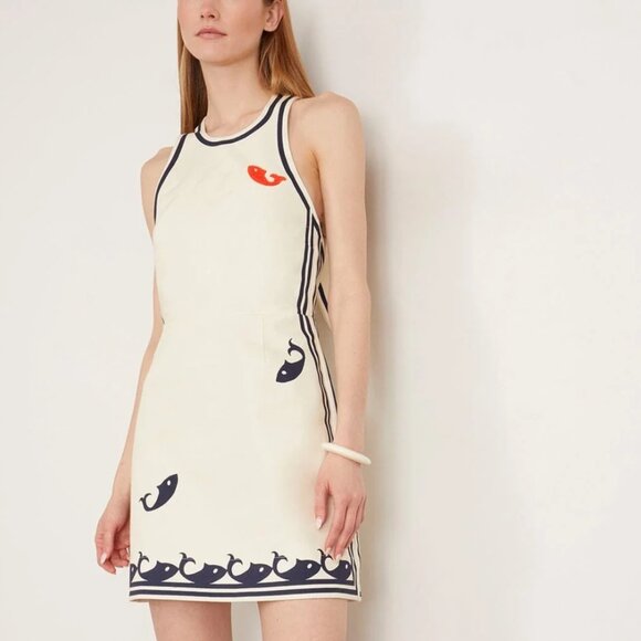 Alemais White Marine Mini Dress - Picture 4 of 14
